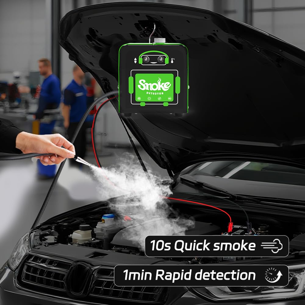 Solary Smoke Machine Leak Dete - مراجعة Auto Repair Shop Diagnostics وسعره