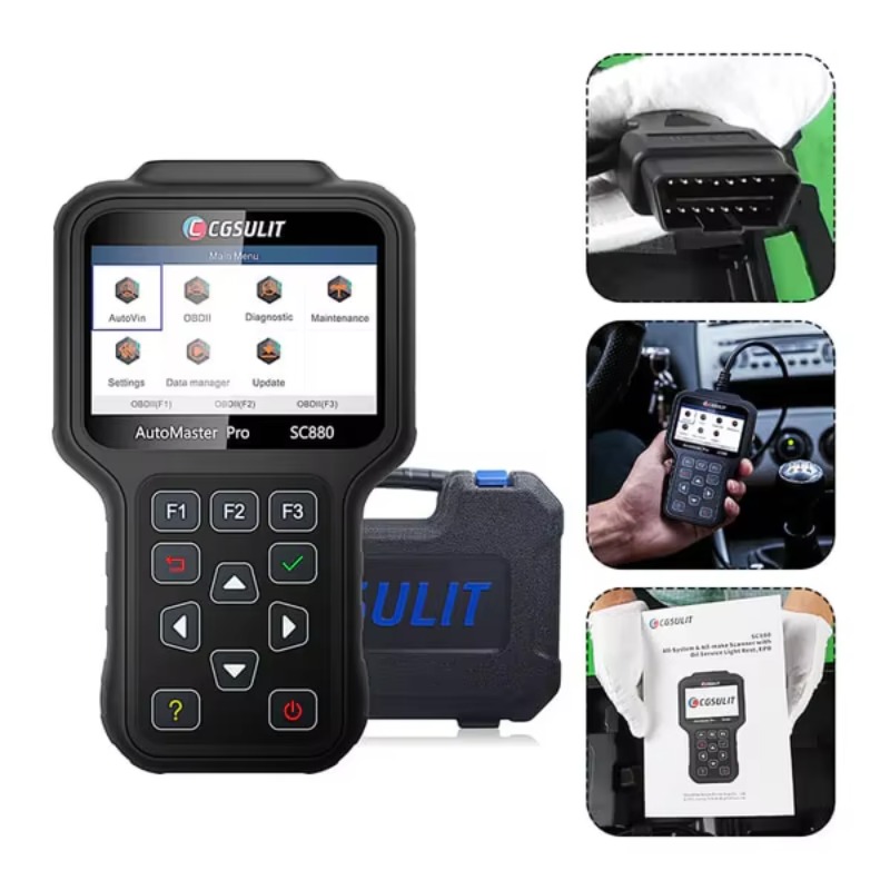 SC880 Full System Diagnostic T - مراجعة Auto Repair Shop Diagnostics وسعره
