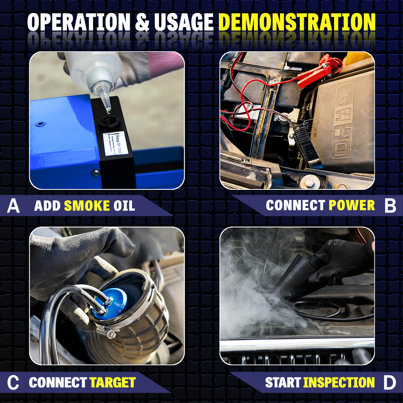 Automotive Smoke Leak Detector - مراجعة Auto Repair Shop Diagnostics وسعره