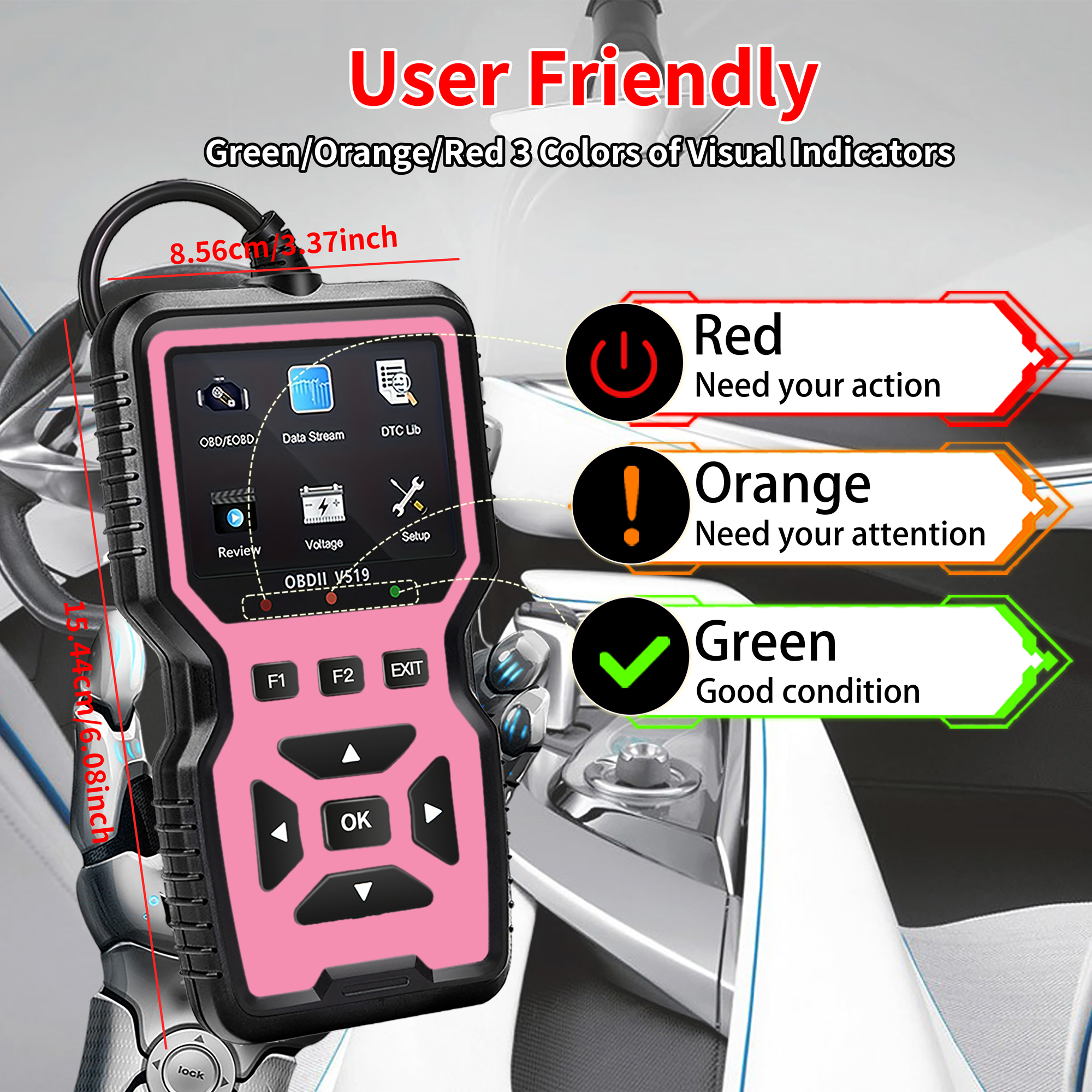 V519 Car Diagnostic Scanner -  - مراجعة Auto Repair Shop Diagnostics وسعره