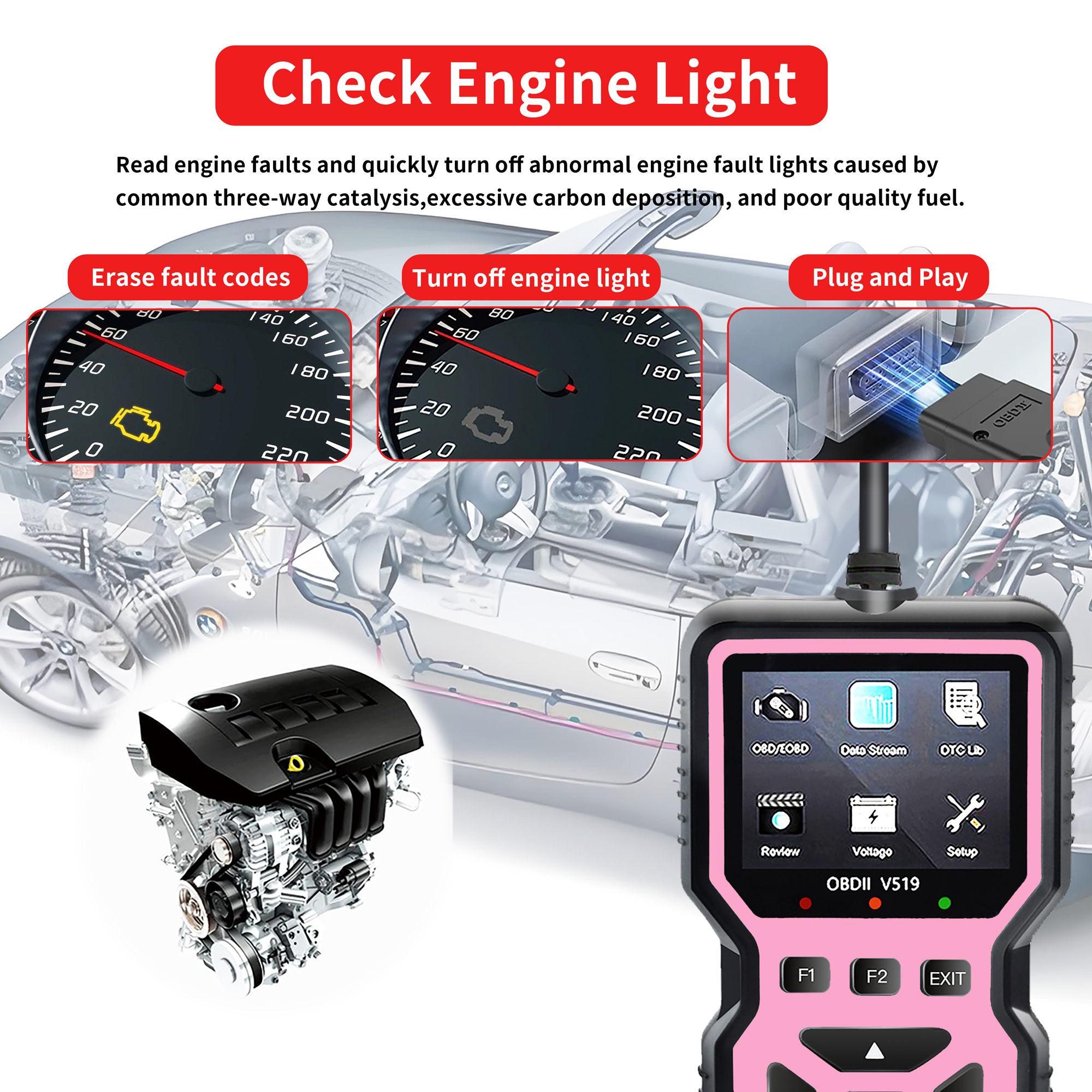 V519 Car Diagnostic Scanner -  - مراجعة Auto Repair Shop Diagnostics وسعره