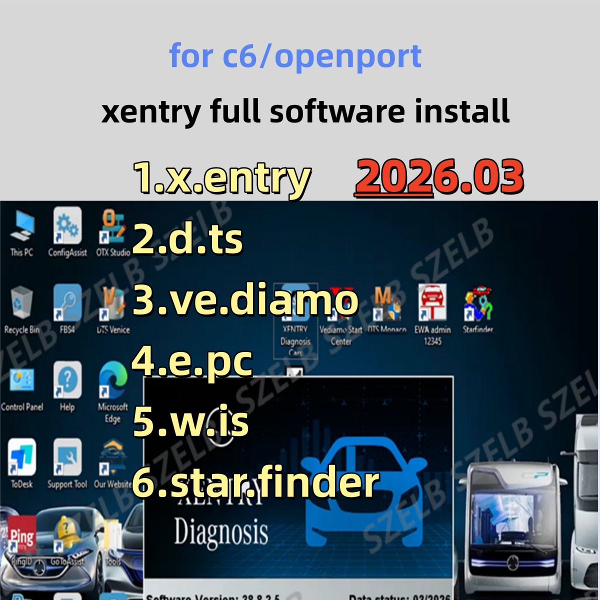 2023.09 and Newest 2026.03 xen - مراجعة Auto Repair Shop Diagnostics وسعره